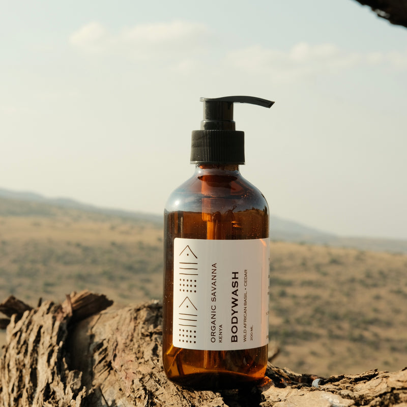 Body wash: Cedarwood + Basil - 200ml