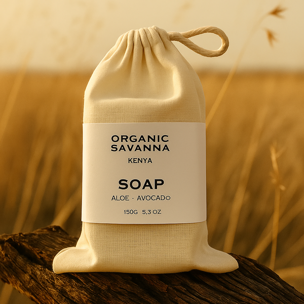 Natural Soap: Aloe + Avocado - 150G