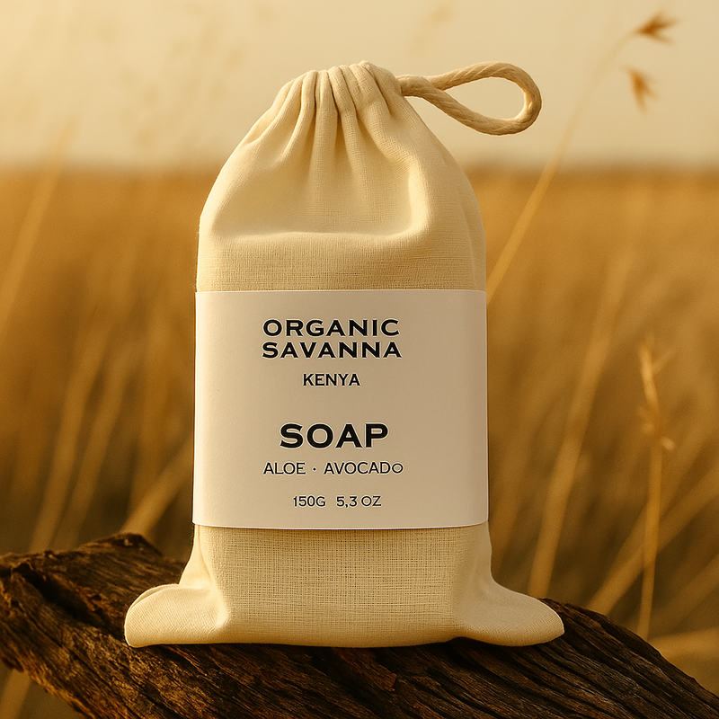 Natural Soap: Aloe + Avocado - 150G